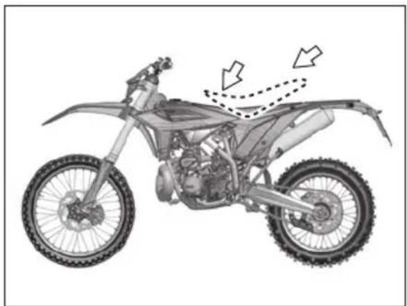 Beta RR 2T 250 (2021) - Démontage et remontage de la SELLE - 3