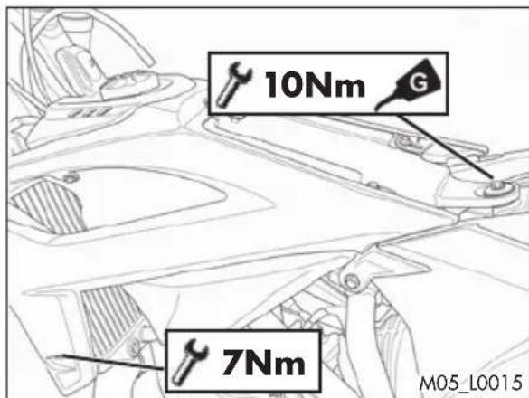 Beta RR 2T 250 (2021) - Démontage et remontage réservoir complex - 12