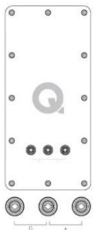 Q-ACOUSTICS Concept 500 - Ligações Padrão. - 1