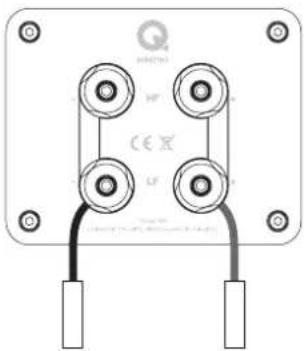 Q-ACOUSTICS Concept 500 - Terminales y conectores - 1