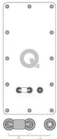 Q-ACOUSTICS Concept 500 - Podłączenia dwukablowe - 2