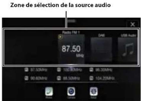 ALPINE X903DDU8 - Appuyez sur le bouton MENU. - 1