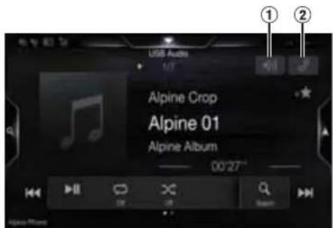 ALPINE X903DDU8 - À propos de la touche de raccourci - 1