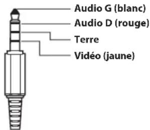 ALPINE X903DDU8 - Mini-fiche AV 4 pôles utilisable - 1
