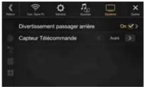 ALPINE X903DDU8 - Réglage du capteur de la télécommande - 1