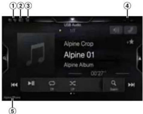ALPINE X903DDU8 - À propos de l'affichage des voyants - 1