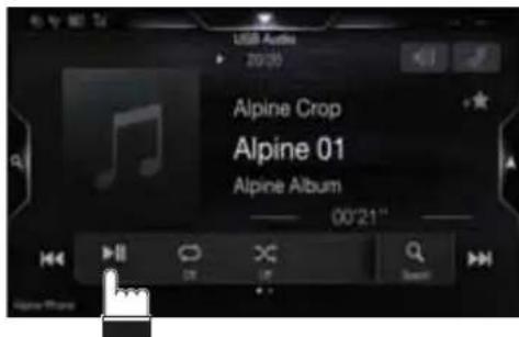 ALPINE X903DDU8 - Commande tactile - 1