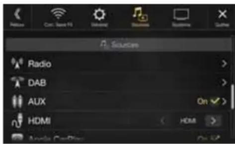 ALPINE X903DDU8 - Réglages HDMI - 1