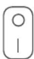 CATA TFB5160 WH - Rocker Switch - 1