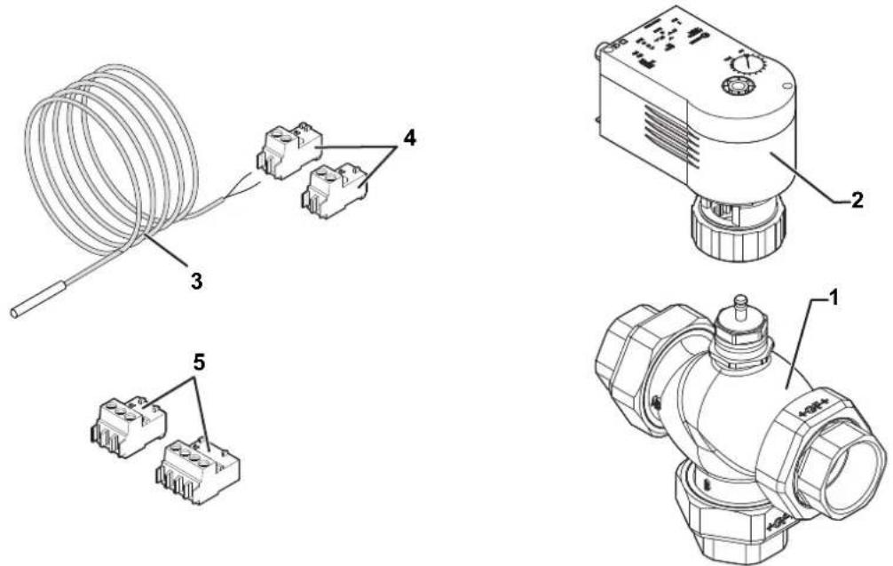 Baxi Platinum BC iPlus V200 - Listas das peças sobresselentes - 1
