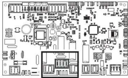 Baxi Platinum BC iPlus V200 - Ligação de uma válvula de inversão - 1