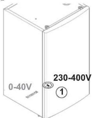 Baxi Platinum BC iPlus V200 - Ligação da sonda de água quente sanitária - 2