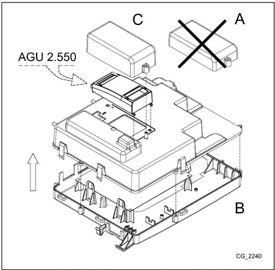 Baxi Platinum DUO Plus - A KAZÁN MÜSZERFALÁRA VALÓ FELSZERELÉS - 1