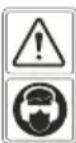 DOLMAR PM5600S3R - A TERMÉKEN TALÁLHATO SZIMBÓLUMOK (a hátso burkolaton) - 6