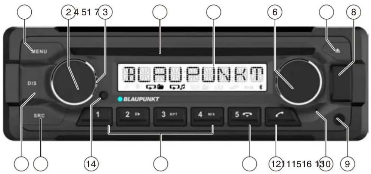 BLAUPUNKT Barcelona 270 BT - Demontering - 44