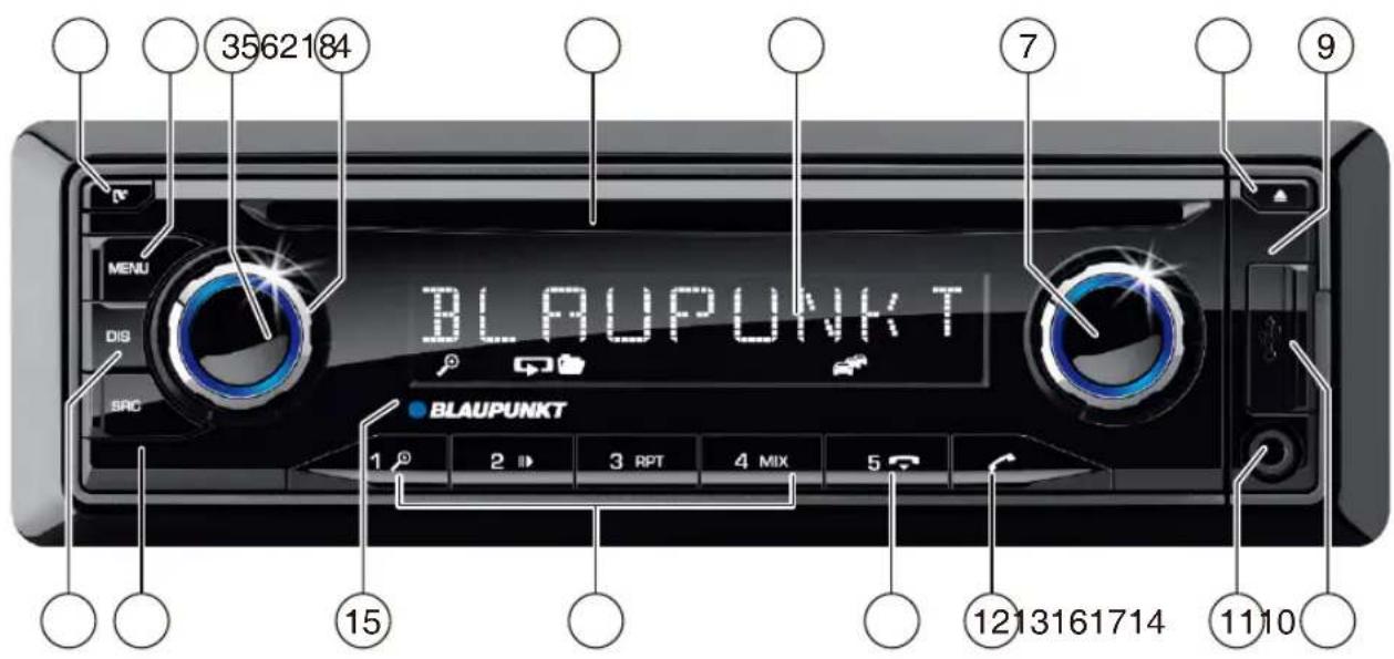 BLAUPUNKT Barcelona 270 BT - Mål og vægt - 22
