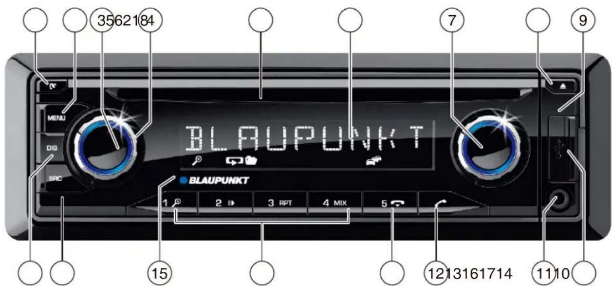 BLAUPUNKT Barcelona 270 BT - Mål og vægt - 11