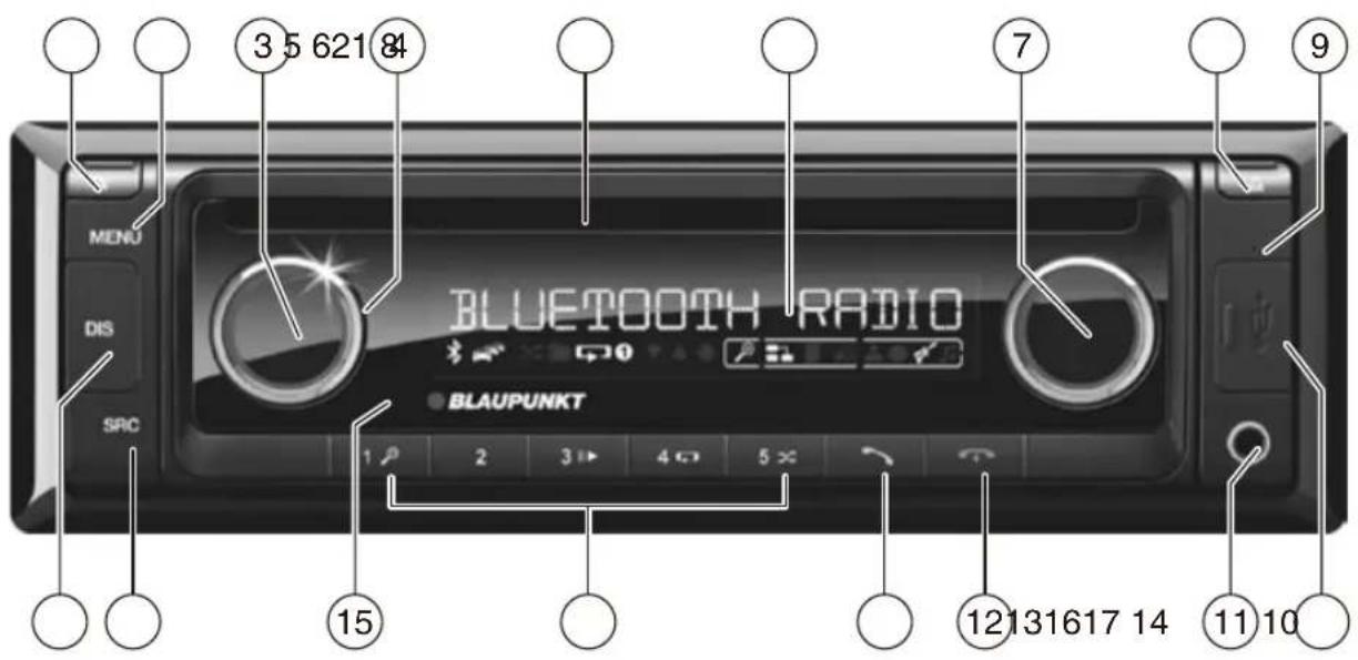 BLAUPUNKT Barcelona 270 BT - Information: - 1
