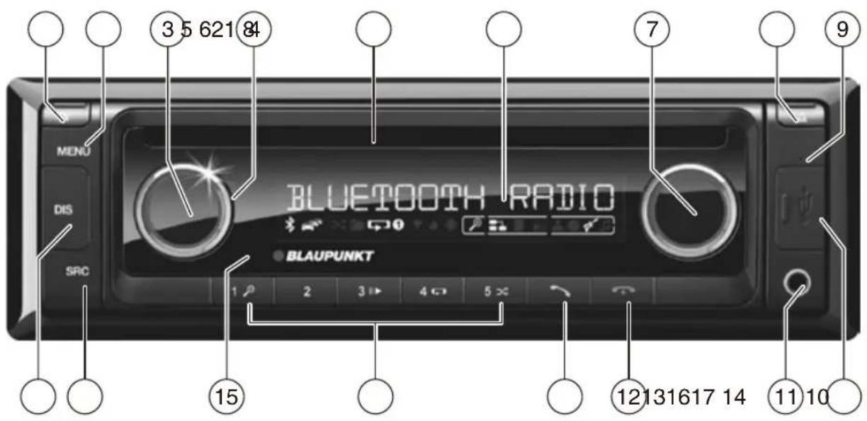 BLAUPUNKT Barcelona 270 BT - Informace: - 1