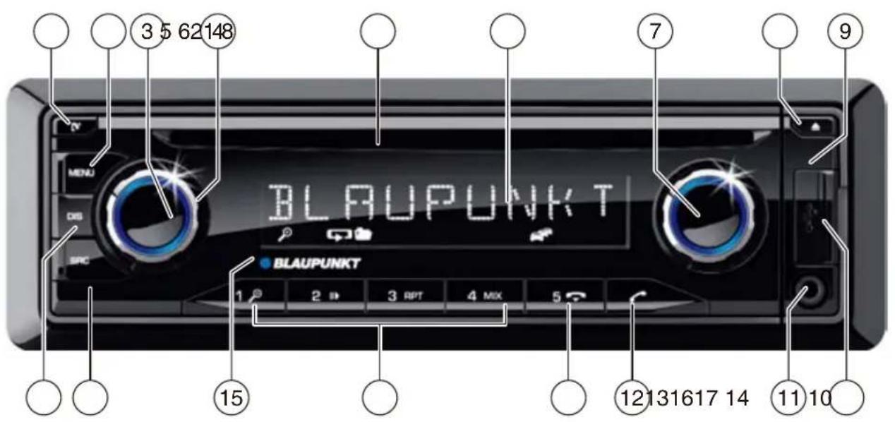 BLAUPUNKT Barcelona 270 BT - Information: - 2
