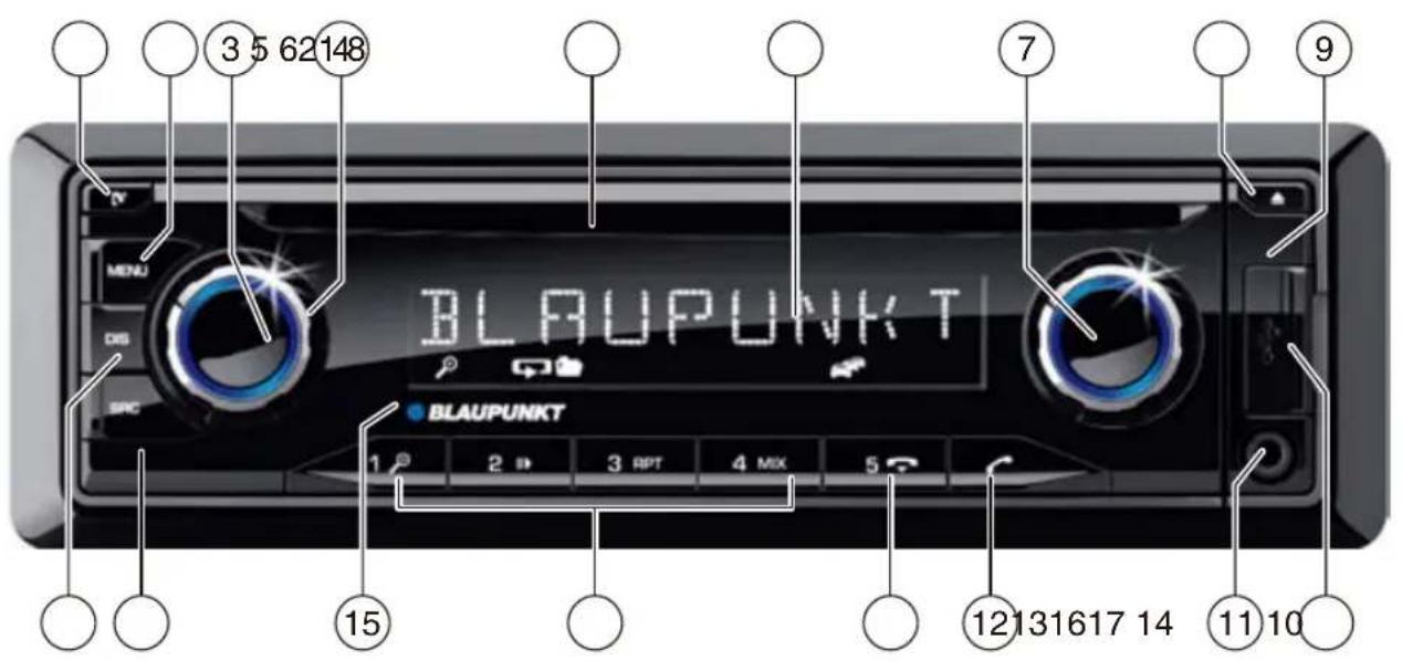 BLAUPUNKT Barcelona 270 BT - Demontering - 11