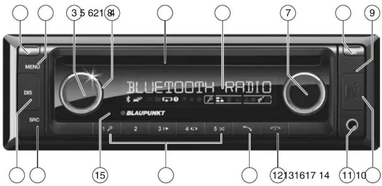 BLAUPUNKT Barcelona 270 BT - Demontering - 20