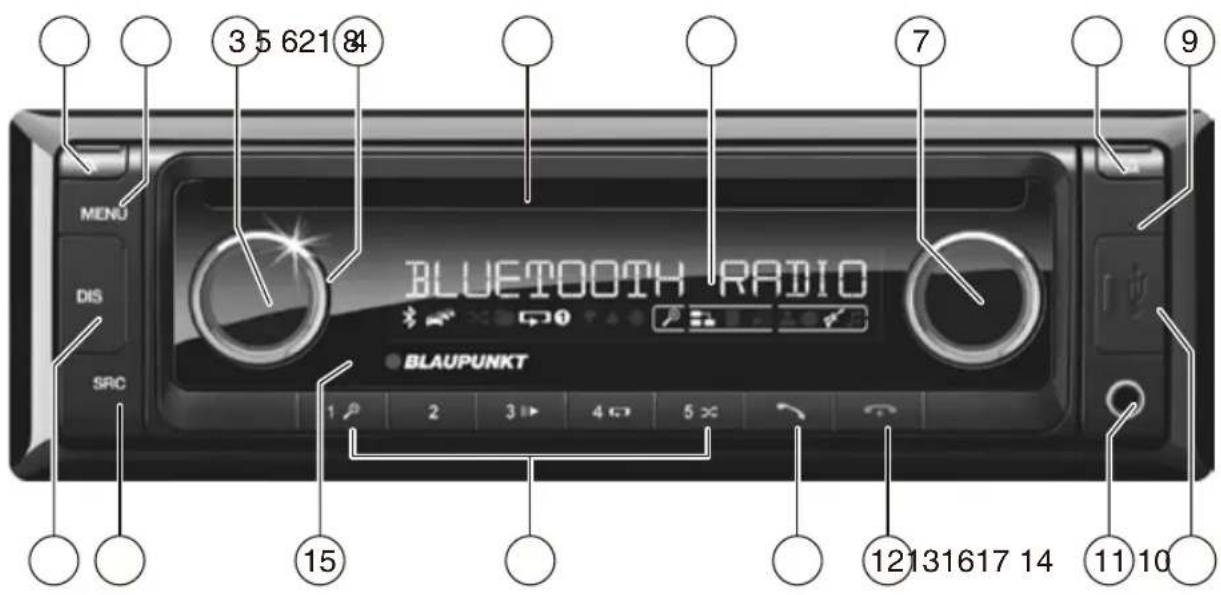 BLAUPUNKT Barcelona 270 BT - Tiedot: - 1