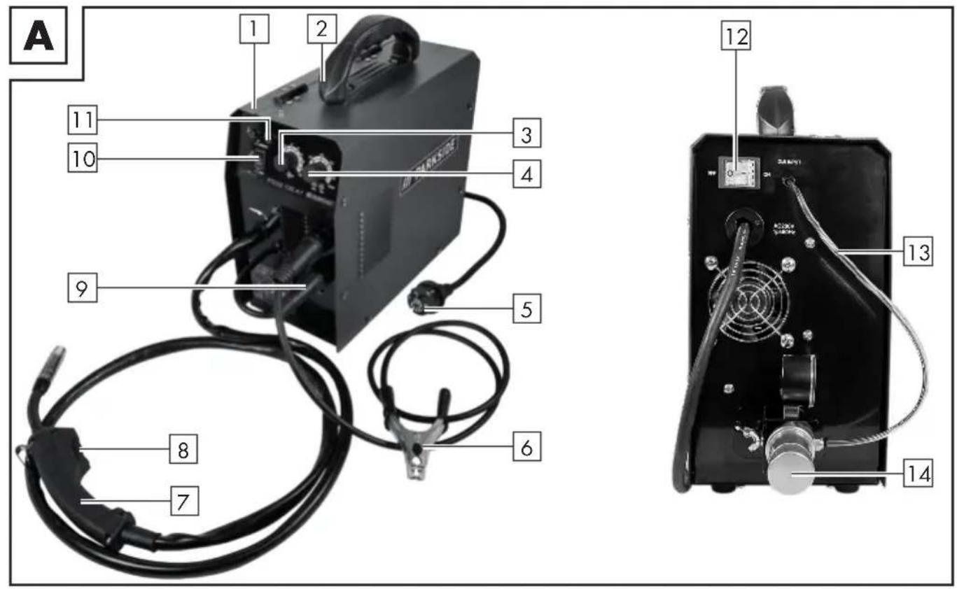 PARKSIDE PSGS 120 A1 - SK - 1