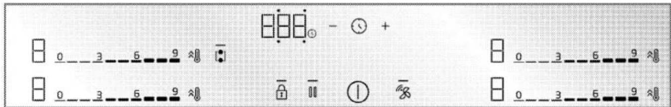 GRUNDIG GIEI627474PN - Panneau de commande - 1