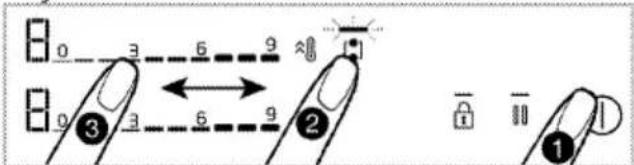 GRUNDIG GIEI627474PN - Combinaison des zones de la table de cuisson avec une grande surface (flexi) (si les foyers avec de grandes surfaces sont disponibles sur votre table de cuisson) - 1