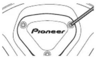PIONEER SGYLT80 - Retire la tapa. - 1