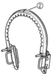 BABY LOCK Array - Cadre pour casquettes : Cadre supérieur/Cadre inférieur - 1