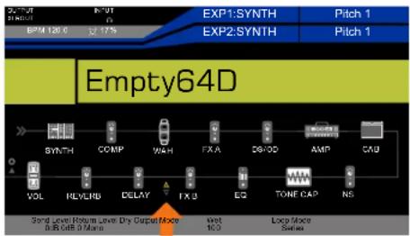 Mooer GE300 - Routage - 2