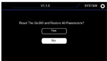 Mooer GE300 - RESET (réinitialisation) - 1
