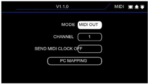 Mooer GE300 - Sortie MIDI (MIDI OUT) - 1