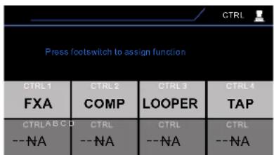 Mooer GE300 - FOOTSWITCHES CTRL - 1