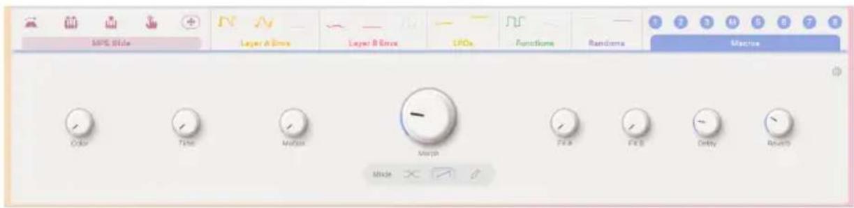Arturia Augmented STRINGS Intro - Macros tab - 1