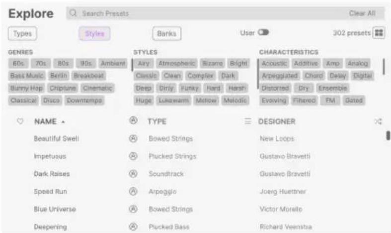 Arturia Augmented STRINGS Intro - Styles - 2