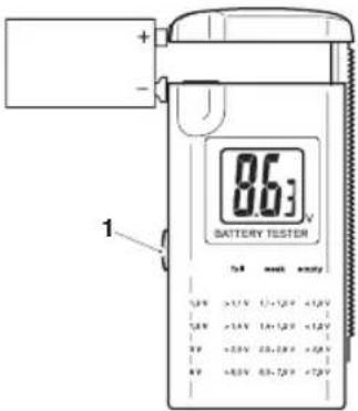GlobalTronics GTBT01 - Bloc-pile 9 V - 1