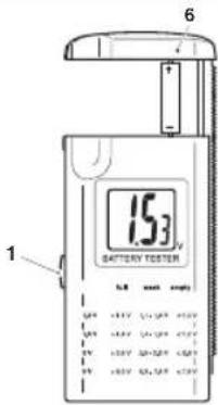 GlobalTronics GTBT01 - Pile 1,5 V ou accu 1,2 V - 1
