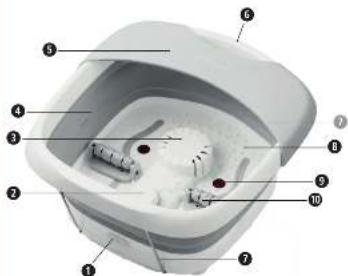 MEDISANA FS 886 - Càdīà de masajpentrupicioare - 1
