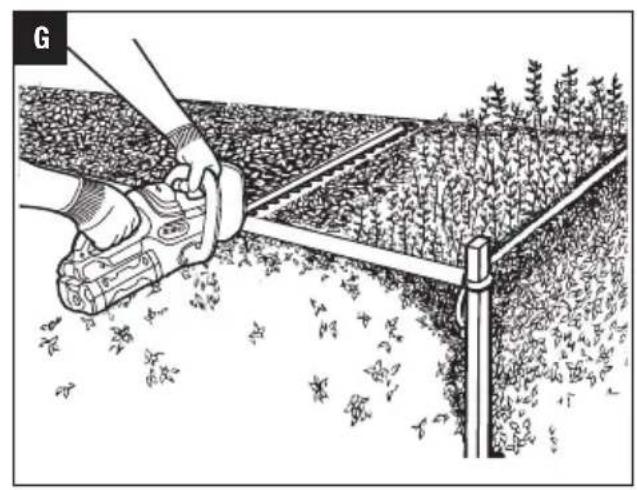 EGO HT2401E - CORDLESS HEDGE TRIMMER - 5