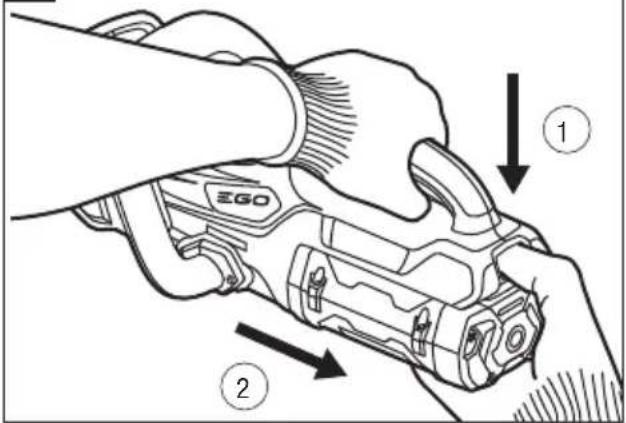 EGO HT2401E - CORDLESS HEDGE TRIMMER - 2