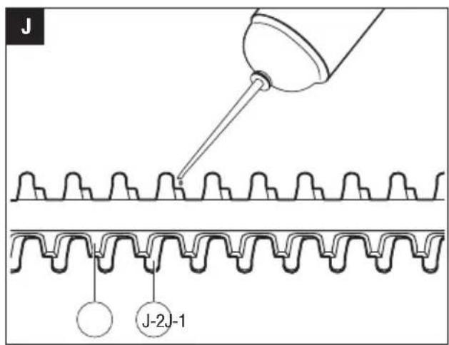 EGO HT2401E - CORDLESS HEDGE TRIMMER - 8