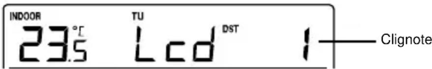 TECHNOLINE WS 9273 - RÉGLAGE DU CONTRASTE DE L'ÉCRAN LCD - 1