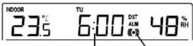 TECHNOLINE WS 9273 - AJUSTE DE LA ALARMA - 1