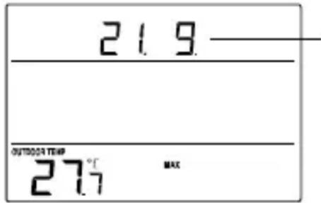 TECHNOLINE WS 9273 - PARA VER LOS REGITSROS DE LA MIN/MAX TEMPERATURA - 2