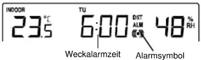 TECHNOLINE WS 9273 - EINSTELLUNG DES WECKZEITALARMS - 1