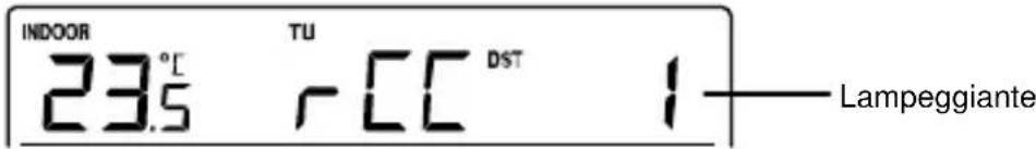 TECHNOLINE WS 9273 - IMPOSTAZIONE DELLA RICEZIONE DELL'ORARIO (ATTIVATO/DISATTIVATO) - 1
