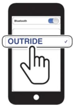 Sena Outride - Couplage lorsque le OUTRIDE est eteint - 2